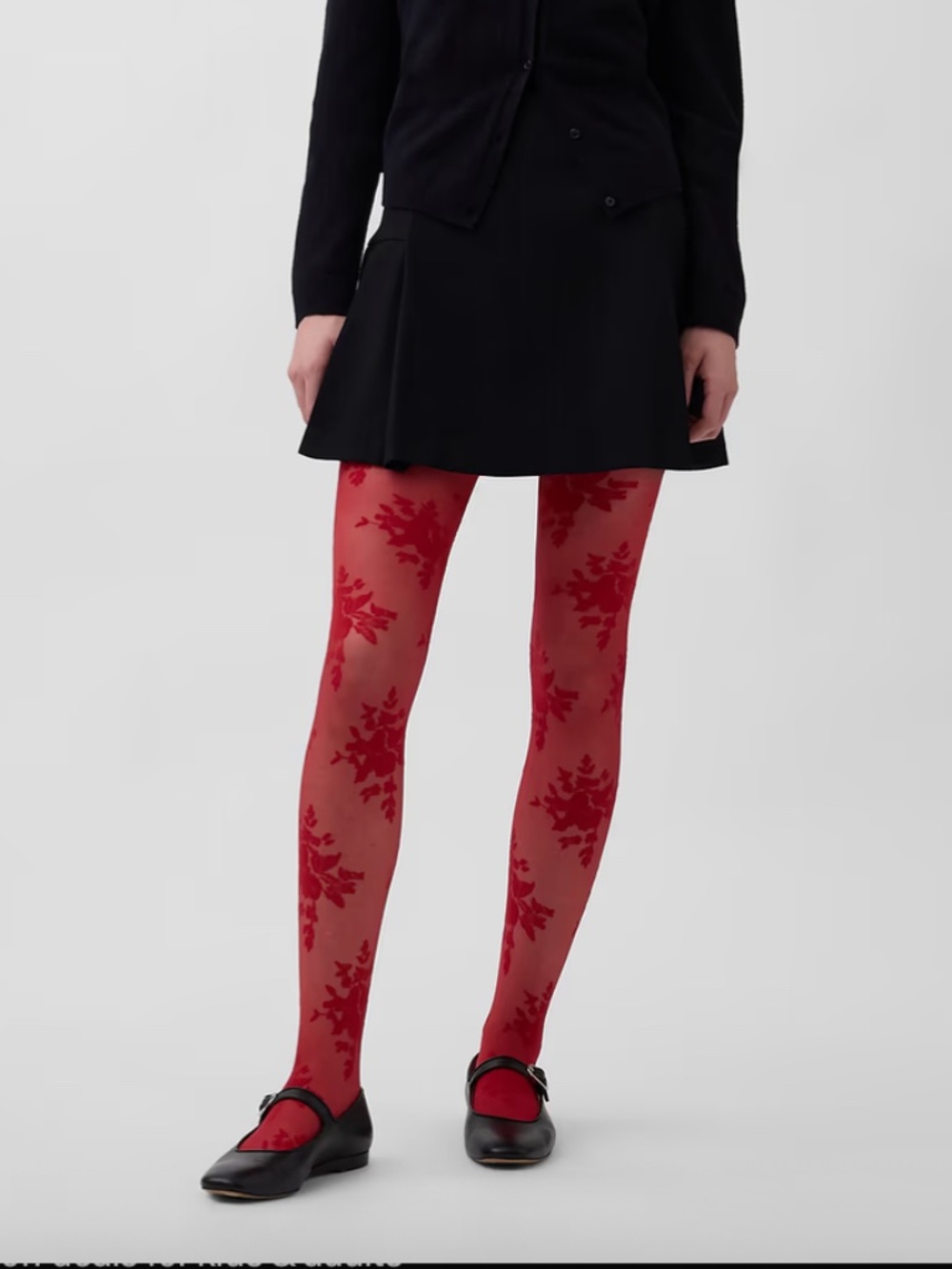 Gap Womens Lace Tights, Red NWT